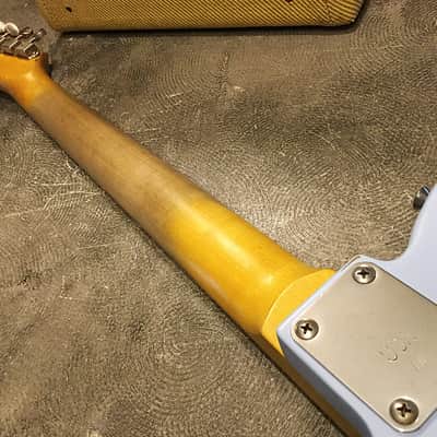 USA Relic Tele Style Electric Guitar Road Worn Blue by Nate's Relic Guitars image 10