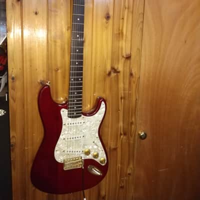 Squier Pro Tone - Crimson Transparent image 2