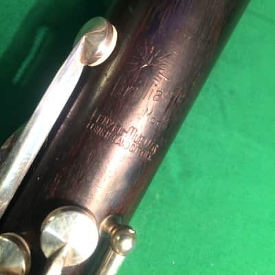 Penzel-Mueller Brilliante Model Pro Clarinet-Silver Plated Keys-c.1950-Restored! image 6