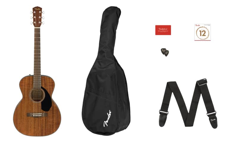 Fender CC-60S All-Mahogany with Walnut Fretboard 2019 - Present - Natural image 1