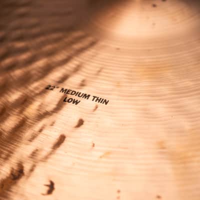 Zildjian 22" K Constantinople Medium Thin Low Ride image 5