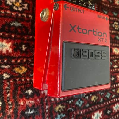 Boss XT-2 Xtortion (Silver Label) 1996 - 1998 - Red & RARE image 3