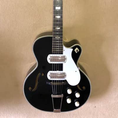 Silvertone/Harmony Espanada 1961 Black Lacquer w/ Free Shipping! image 2