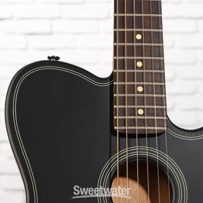 Fender Acoustasonic Standard Telecaster Acoustic-electric Guitar - Black (AsTeleSBkd3) image 7