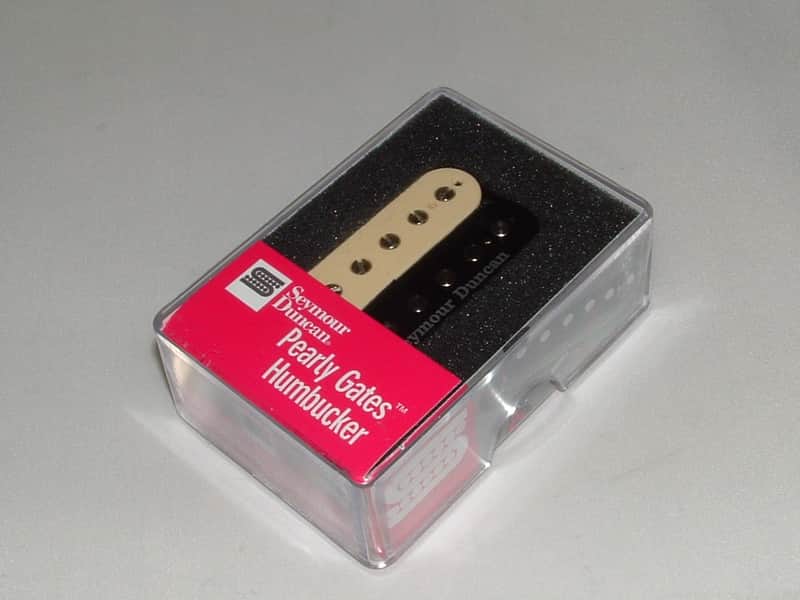 Seymour Duncan SH-PG1 Pearly Gates Neck Pickup (Zebra) -   New with Warranty image 1