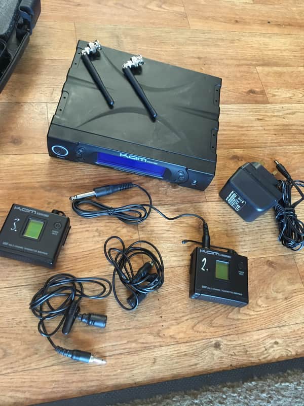 Kam KWM1960 Twin Wireless Mic/ instrument System image 1