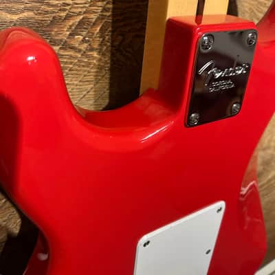 Fender  Stratocaster Partscaster 1955 Frampton Strat Recreation- Fiesta Red image 10
