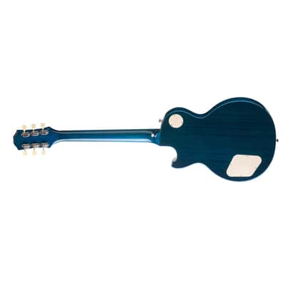 Immagine Epiphone Goryo Yuto Signature Les Paul Standard Quilt Top w/ EpiLite Case - Blue Burst - 6