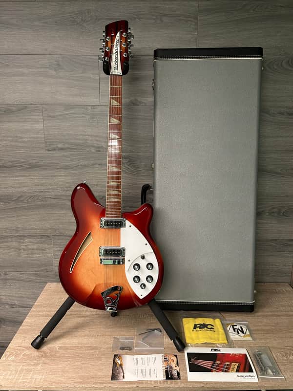 1994 Rickenbacker 360/12 12-String Fireglo Electric Guitar w/ Case #2693