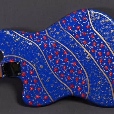 Fender Custom Shop Jazzmaster "Blue with Red & Gold" Thorn / Gallenberger Project 2022 image 5