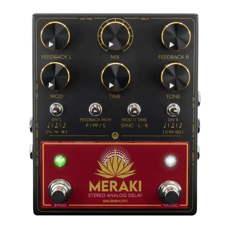 Walrus Audio Meraki Stereo Analog Dual Delay image 1