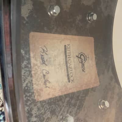Gretsch GAS5514-KC Keith Carlock Signature 5.5x14" Brass Snare Drum 2021 - Vintage Patina image 8