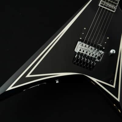 ESP EDWARDS E-ALEXI SAWTOOTH w/ESP GB-30V -Black with White Pin Stripe- #ED8982253 2025 [Made in Japan][Children of Bodom Alexi Laiho] image 3