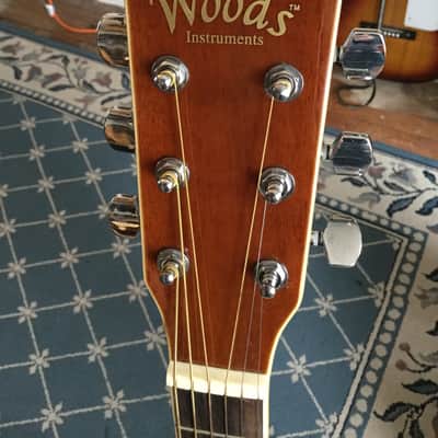 Woods W92 Acoustic Guitar Natural image 8