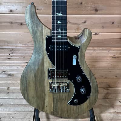 PRS S2 Vela Black Limba Wood Library Electric Guitar - Natural image 1