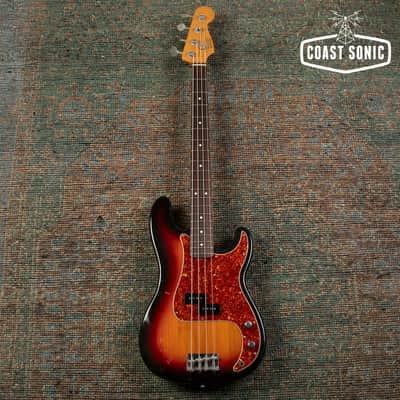 1991 Fender American Vintage Reissue '62 P Bass Precision AVRI w/case image 2