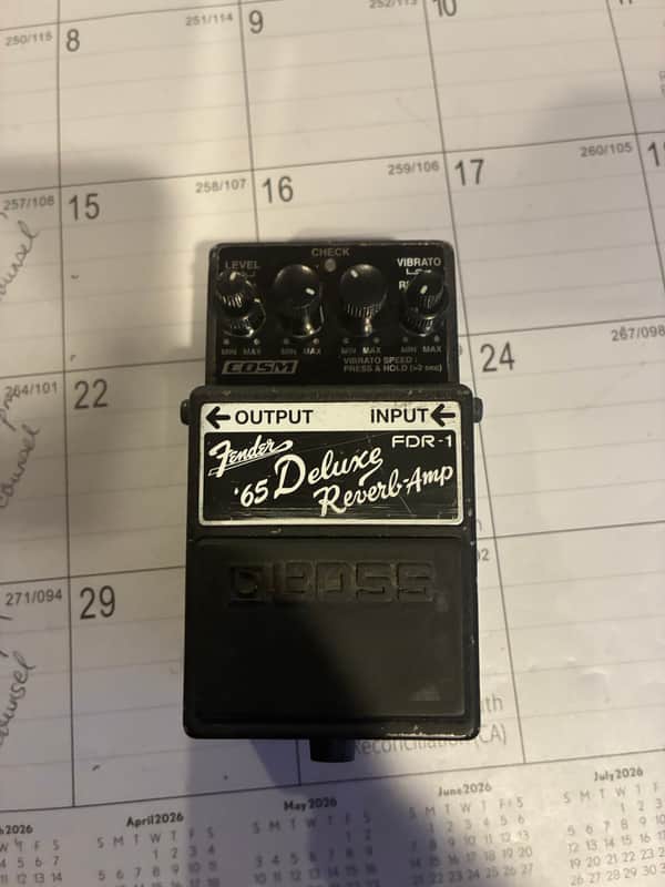 Boss FDR-1 Fender '65 Deluxe Reverb-Amp 2007 - 2012 Black