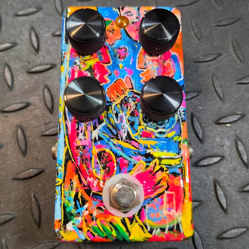 Apollo Approved- Tiger Walk (Zen Drive) Overdrive Boost Hand Painted image 1