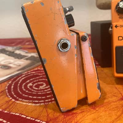 TWO Boss DS-1 Distortion pedals MIJ 1980s vintage black label PAIR image 6