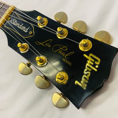 Gibson Les Paul Standard DC Plus Translucent Amber 2001 image 6