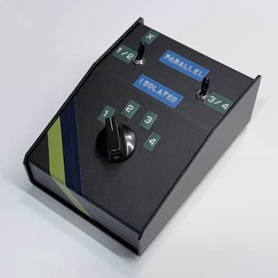 4x1 PARALLEL BLOCK - Guitar Amp Speaker Selector / Combiner - Black, Custom - Made to Order, Series Versions Available image 6
