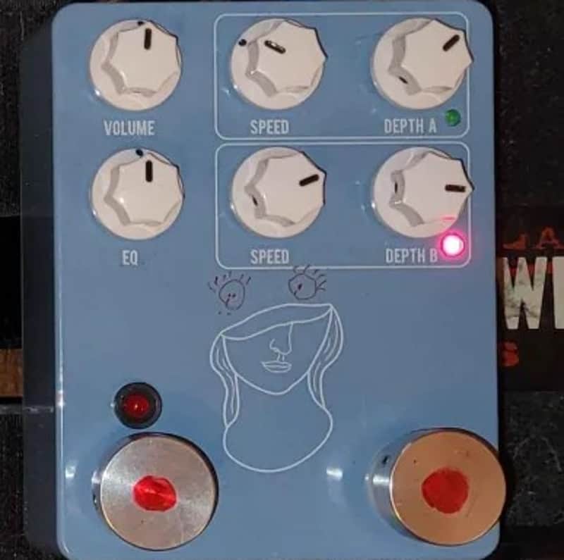 JHS Artificial Blonde Madison Cunningham Signature Vibrato 2022 - Present Blue image 1