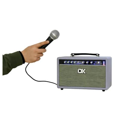 DK iC-30 30W Acoustic Guitar Amp with Mic Input, Bluetooth and Reverb - Light Purple image 8