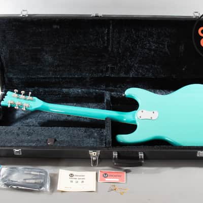 2000s Mosrite Ventures Model Super Custom ’65 Surf Green OHSC image 6