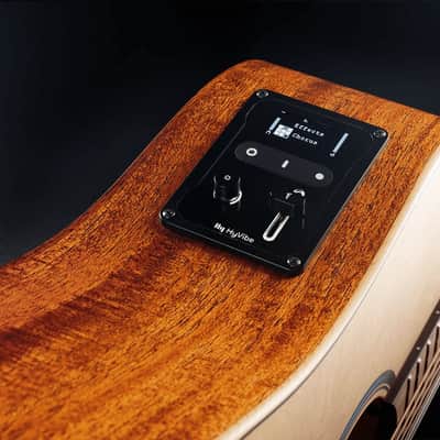Lag HyVibe 10 THV10DCE-LB Smart Acoustic Guitar with Embedded Multi-Effects Processor | Includes Soft Case image 10