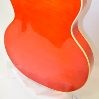 Guild X-170T "Manhattan" Hollow-Body Electric Guitar, Tennessee Orange image 12