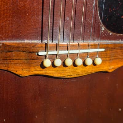 USA Vintage 1978 Guild D-25M Mahogany Brown w/ OHSC image 11