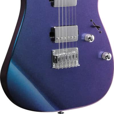 Ibanez GIO RG 6 String Electric Guitar - Blue Metal Chameleon (GRG121SPBMC) image 2