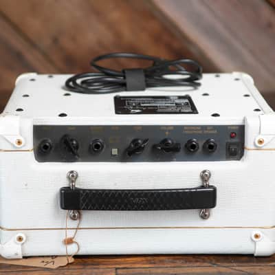 Vox VBM1 Brian May Special Recording Amp 10-Watt 1x6.5" Guitar Combo 2003 - 2005 - White with Brown Diamond Cloth image 4