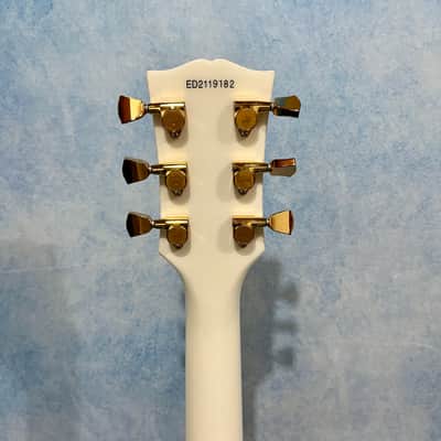Edwards by ESP E-LP-130-CD Custom 2021 White Made in Japan Les