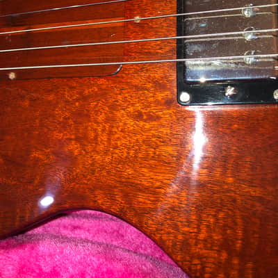 JamCity Guitars Les Paul Jr Double Cut  Faded cherry image 9
