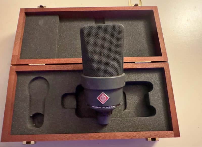 Neumann TLM 103 mt Large Diaphragm Cardioid Condenser Microphone 1997 - Present - Black image 1