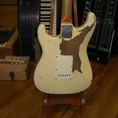 Fender 1961 Stratocaster Heavy Relic 2013 Masterbuilt (John Cruz) - Olympic White image 7