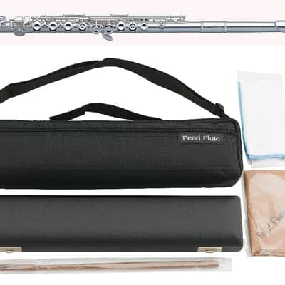 Pearl *Pre-Order* Flute Quantz 505E1R Offset G, C-Footjoint, Closed Hole, Split E +Cleaning Kit,Rod,Case | WorldShip | Special Order | Authorized Dealer image 1