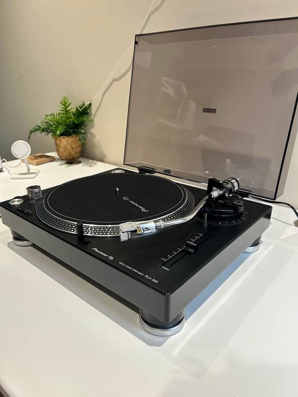 Pioneer PLX-500-K Direct Drive DJ Turntable 2010s - Black (Pair) Ortophone needles included image 1