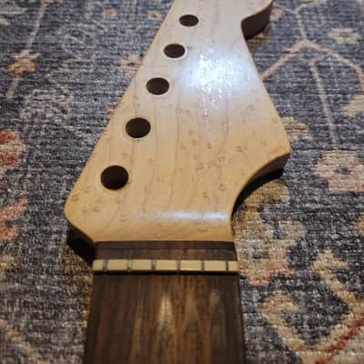 Musikraft Birdseye Maple (Rosewood fretboard) Strat Neck - Satin image 7