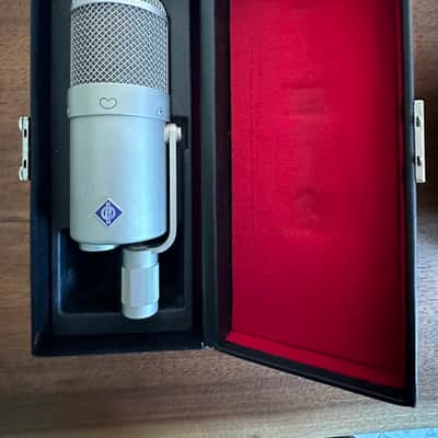 Neumann U 47 fet Large Diaphragm Cardioid Condenser Microphone 1969 - 1986 - Nickel image 1