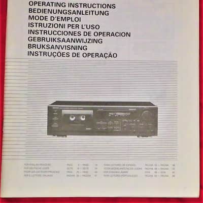 DENON BedienAnleitungen-MANUALS~~11 verschiedene~~DOWNLOADs, Reprints, Originale image 7