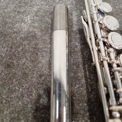 Kurioshi Vivace V11468 Silver/Gold Flute - Dual Finish - Very Good w/ Soft Case & Hard Case image 9
