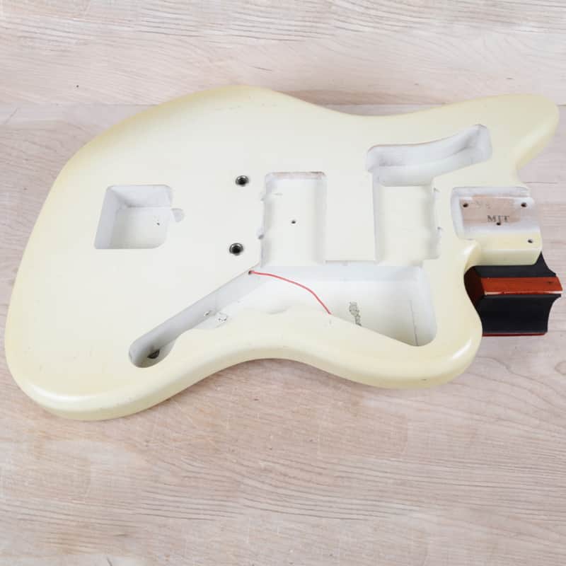 MJT Custom Jazzmaster Body Vintage White for Fender Guitars