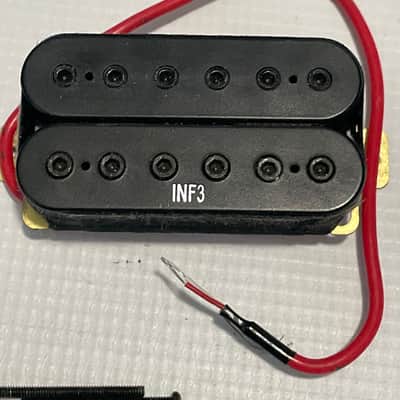 2010's Ibanez RG350DXZ RG Series INF3 Black Neck Humbucker Guitar Pickup 12.45k image 2