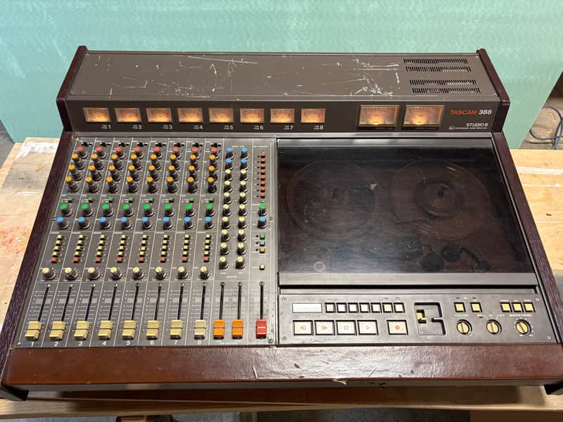 TASCAM 388 8-Channel Mixer with 1/4