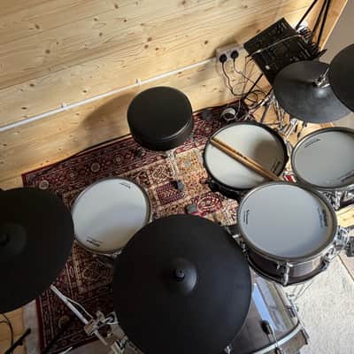 Roland VAD706 Acoustic Design Series Electronic V-Drum Kit 2021 - Present - Gloss Ebony image 3