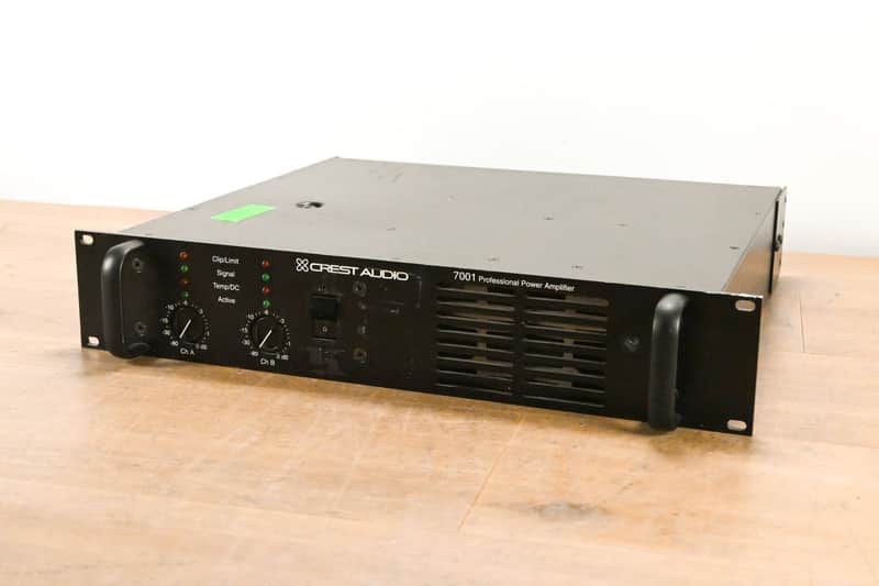 Crest Audio 7001 2-Channel Power Amplifier CG011TZ image 1