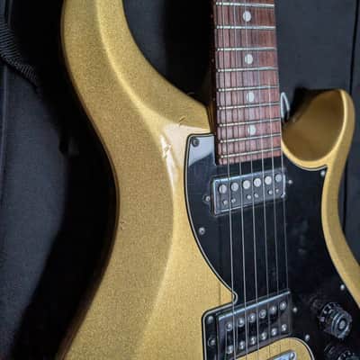 PRS S2 Vela with Dots Inlay 2016 - Egyptian Gold Metallic image 2