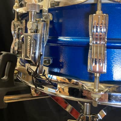 Ludwig - 5x14" Acrolite Snare Drum 1976–1978 - Blue image 10